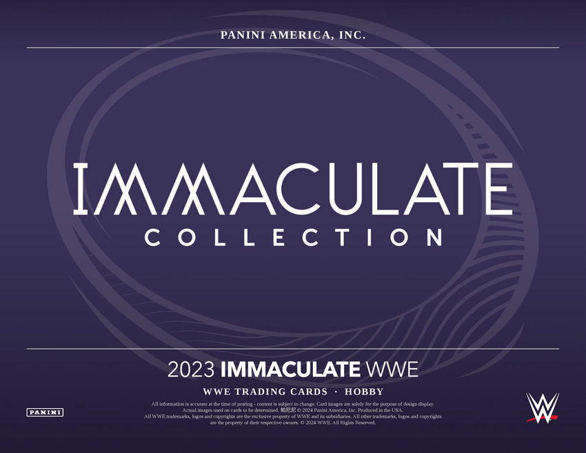 2023 WWE Immaculate 5-Box Case Break #20745 - Random Hit -  Release Day