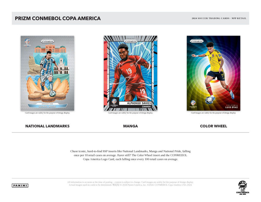 2024 Panini Prizm COPA America Soccer Blaster Box