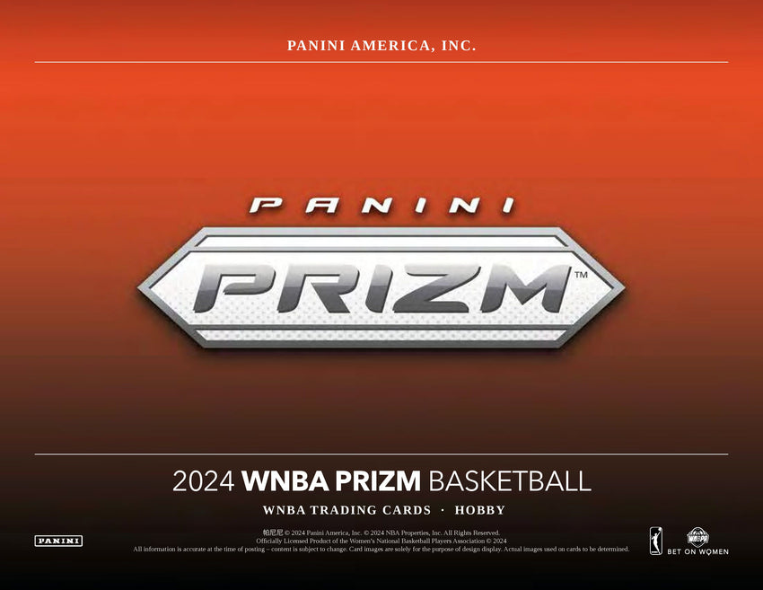 2024 Prizm WNBA Hobby 1 Box Opening - #30491・Team Based (Dec 11 4pm)