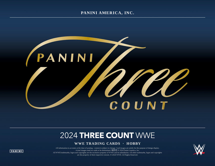 2025 WWE Three Count 1Box Break 24811 Big Dog Style Wrestler Team