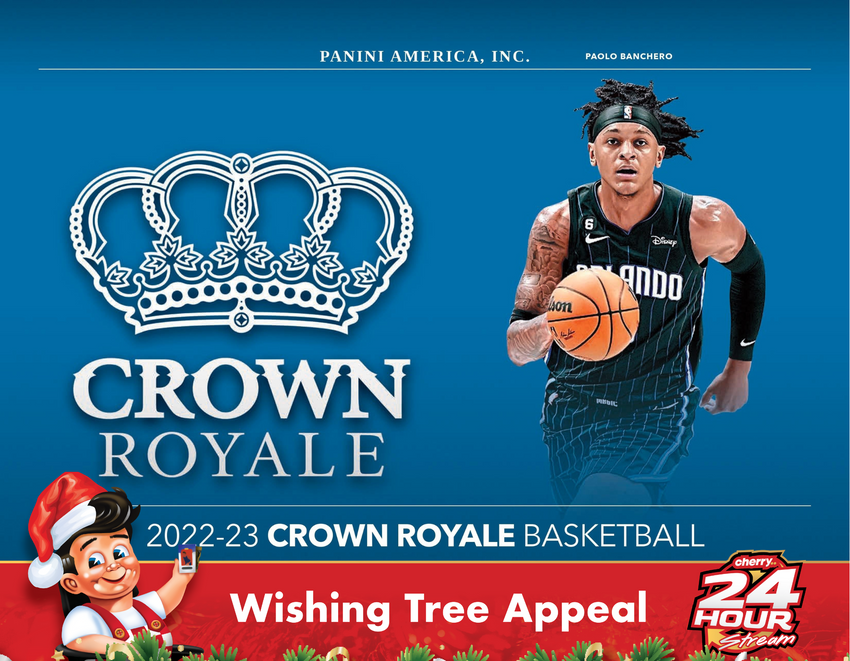 22-23 Crown Royale Hobby 16-Box Case Break #24HR23001 - Random Team - Dec 20 (5pm)