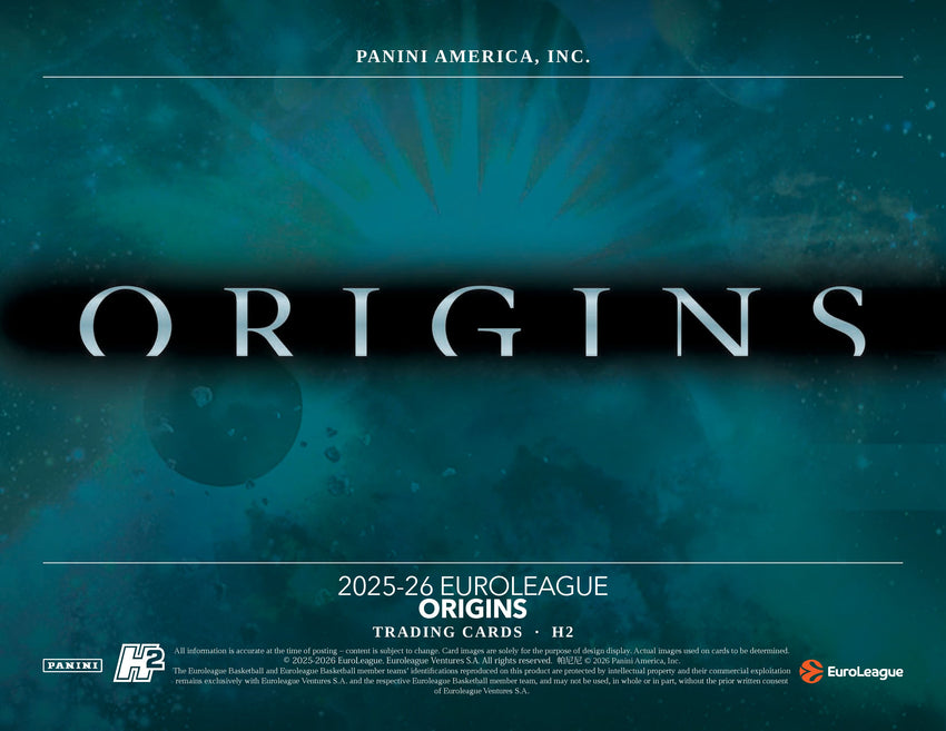 2025-26 Panini Origins H2 EuroLeague Basketball Box (Pre Order)