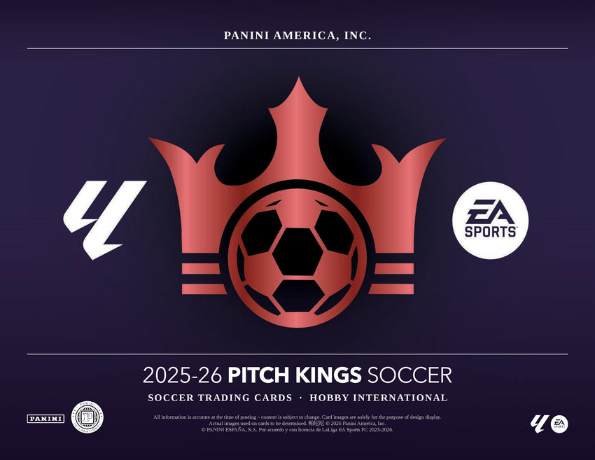 2025-26 Panini Pitch Kings Soccer International Box (Pre Order)