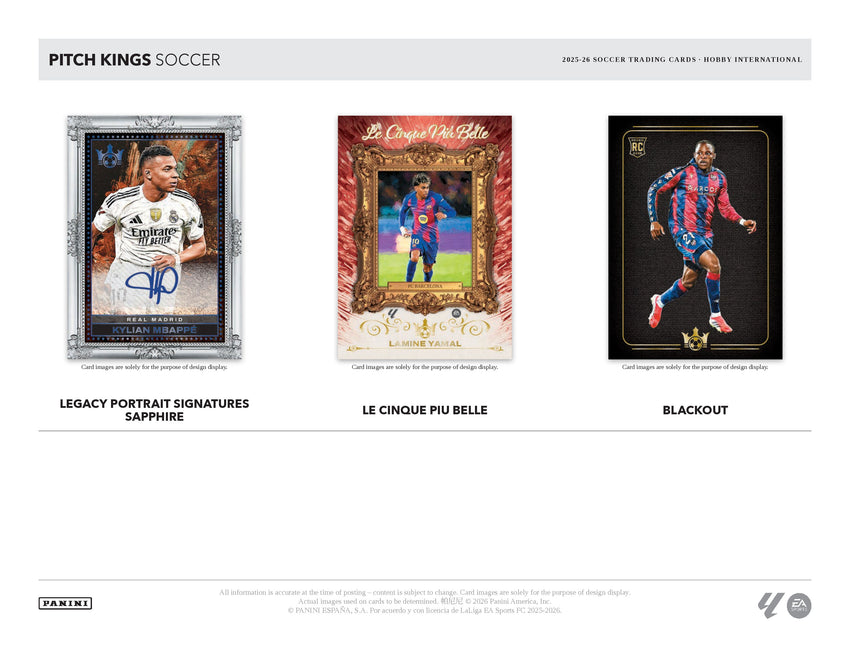 2025-26 Panini Pitch Kings Soccer International Box (Pre Order)