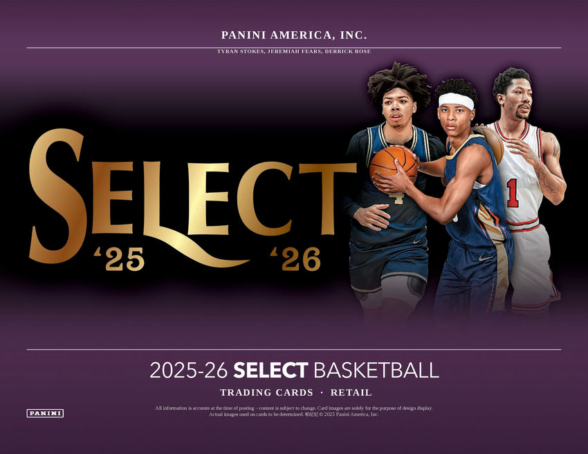 2025-26 Panini Select Basketball Mega Box (Pre Order)