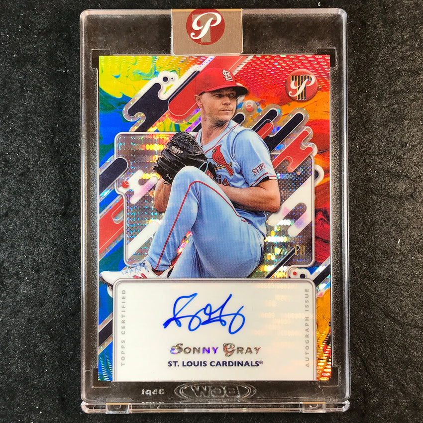 2025 Topps Pristine Baseball SONNY GRAY Pristine Auto Primaries 2/10