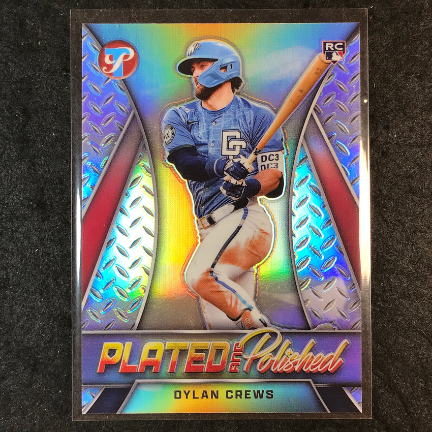 2025 Topps Pristine Baseball DYLAN CREWS Plated and Polished Rookie #1