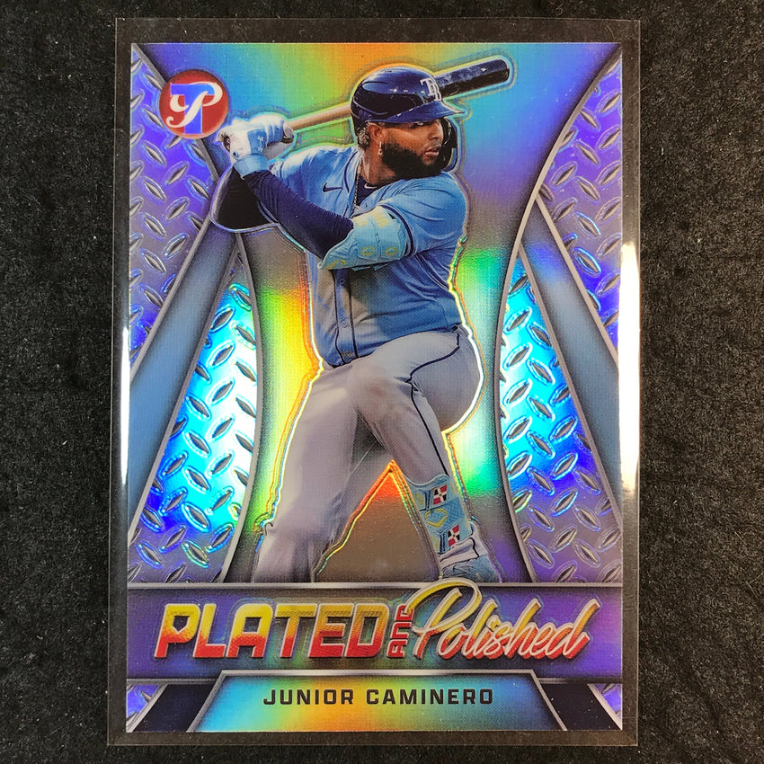 2025 Topps Pristine Baseball JUNIOR CAMINERO Plated and Polished #39