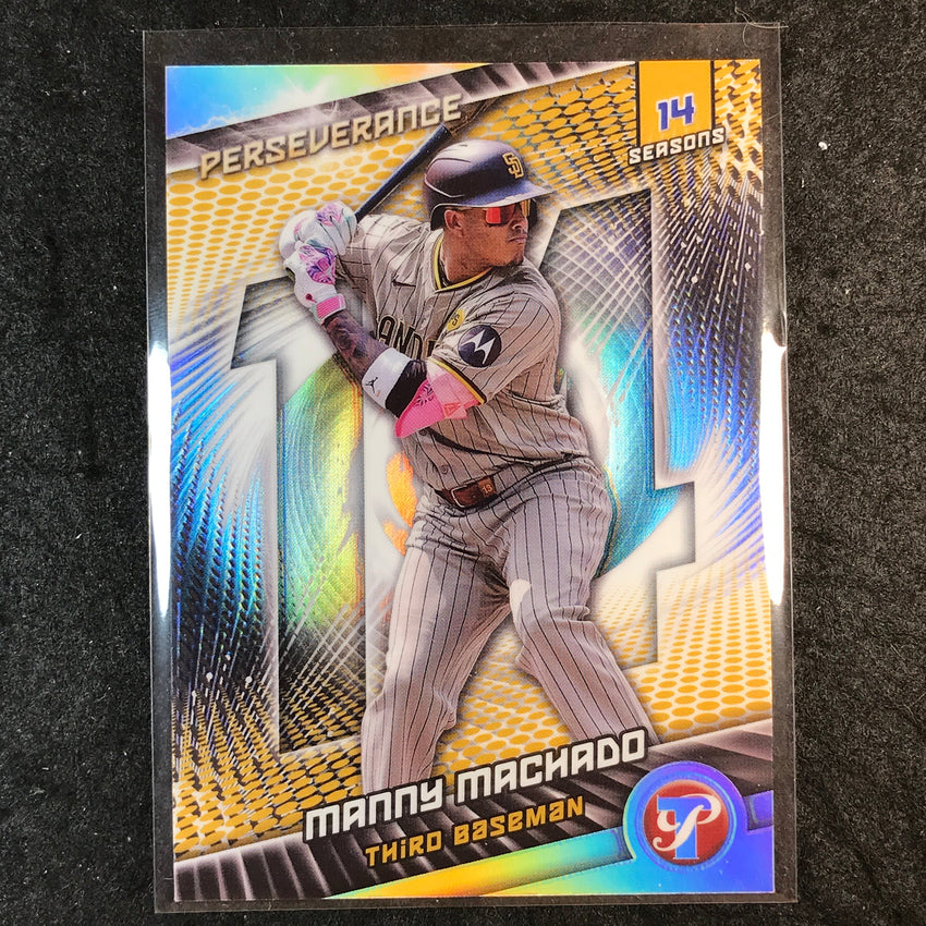 2025 Topps Pristine Baseball MANNY MACHADO Perseverance #24