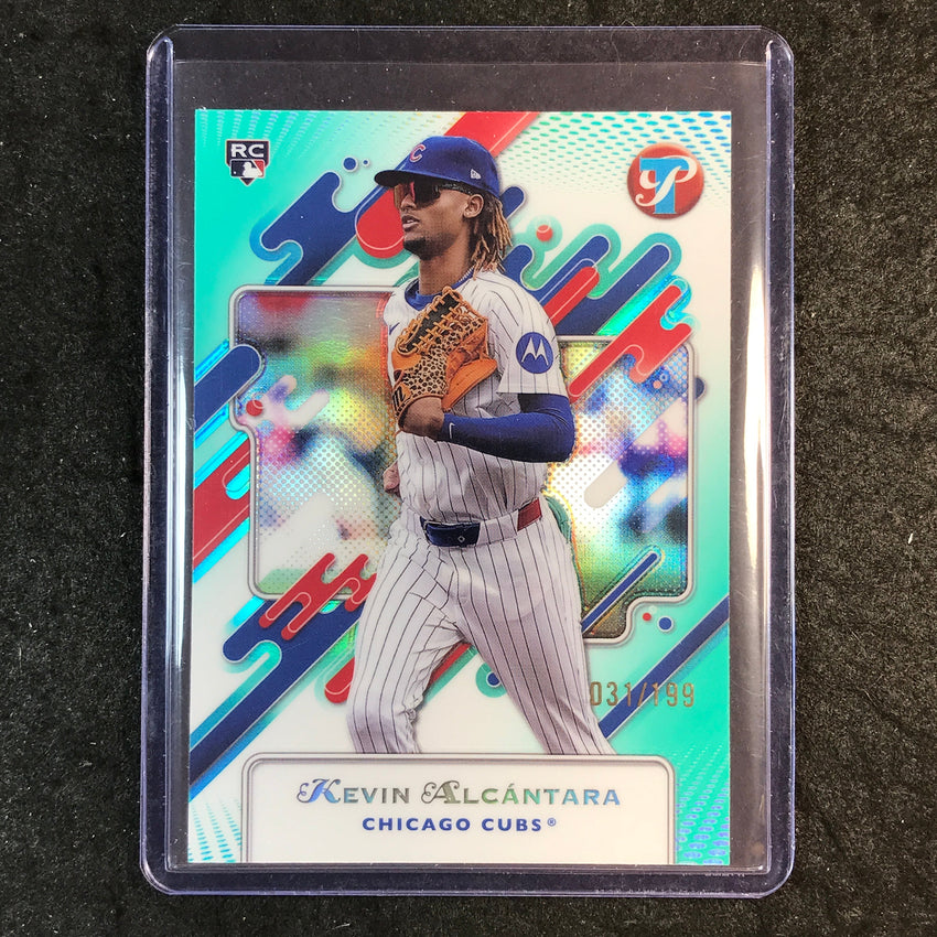 2025 Topps Pristine Baseball KEVIN ALCANTARA Rookie Base Aqua 31/199 #65