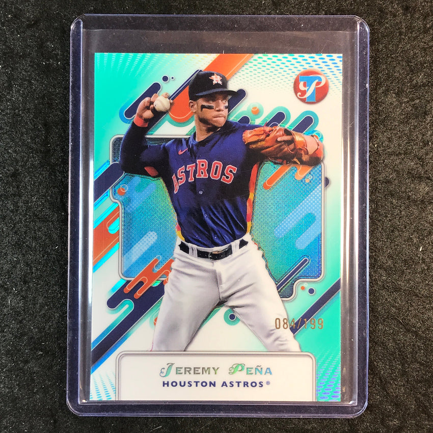 2025 Topps Pristine Baseball JEREMY PENA Base Aqua 84/199 #116