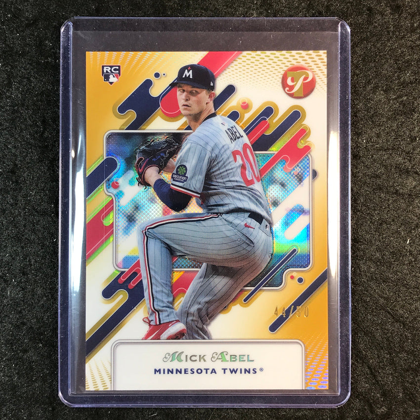 2025 Topps Pristine Baseball MICK ABEL Rookie Base Gold 44/50 #154