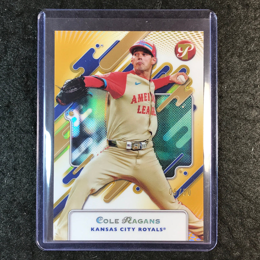 2025 Topps Pristine Baseball COLE RAGANS Base Gold 9/50 #283