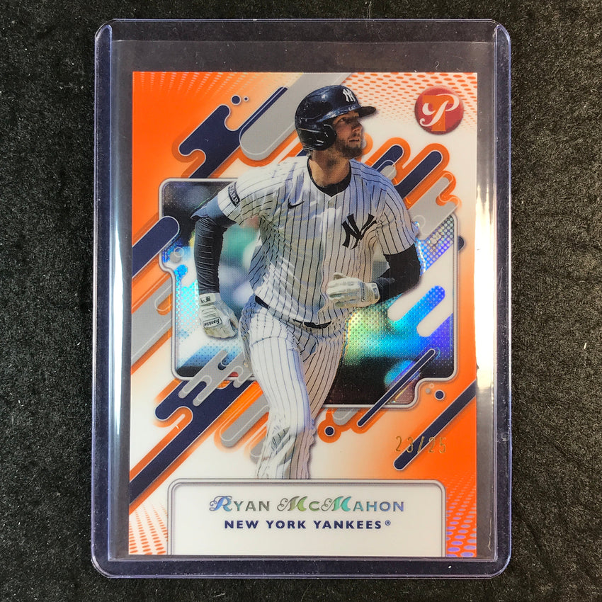 2025 Topps Pristine Baseball RYAN MCMAHON Base Orange 23/25 #191