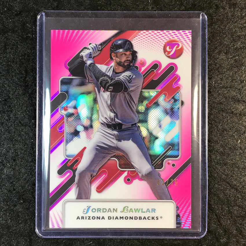 2025 Topps Pristine Baseball JORDAN LAWLAR Base Pink 3/15 #59