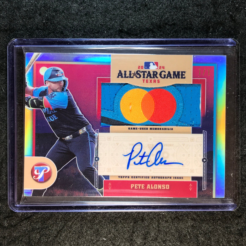 2025 Topps Pristine Baseball PETE ALONSO All-Star Pristine Pieces Patch Auto 1/1
