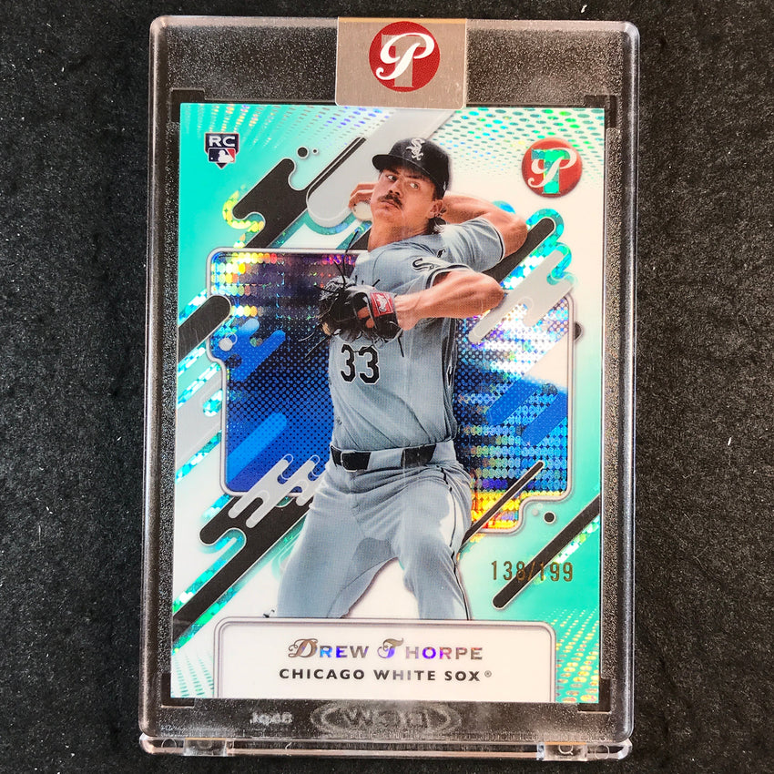 2025 Topps Pristine Baseball DREW THORPE Rookie Pristine Aqua 138/199 #1