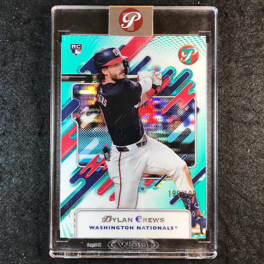 2025 Topps Pristine Baseball DYLAN CREWS Rookie Pristine Aqua 198/199 #38