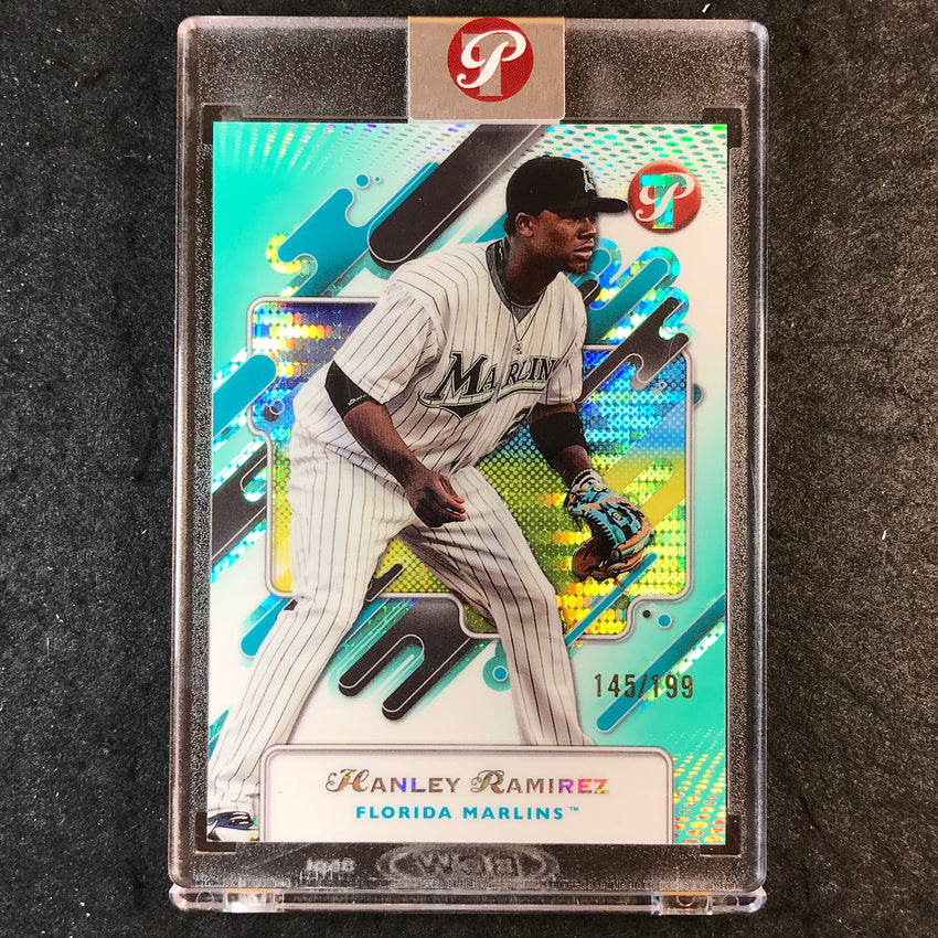 2025 Topps Pristine Baseball HANLEY RAMIREZ Pristine Aqua 145/199 #104