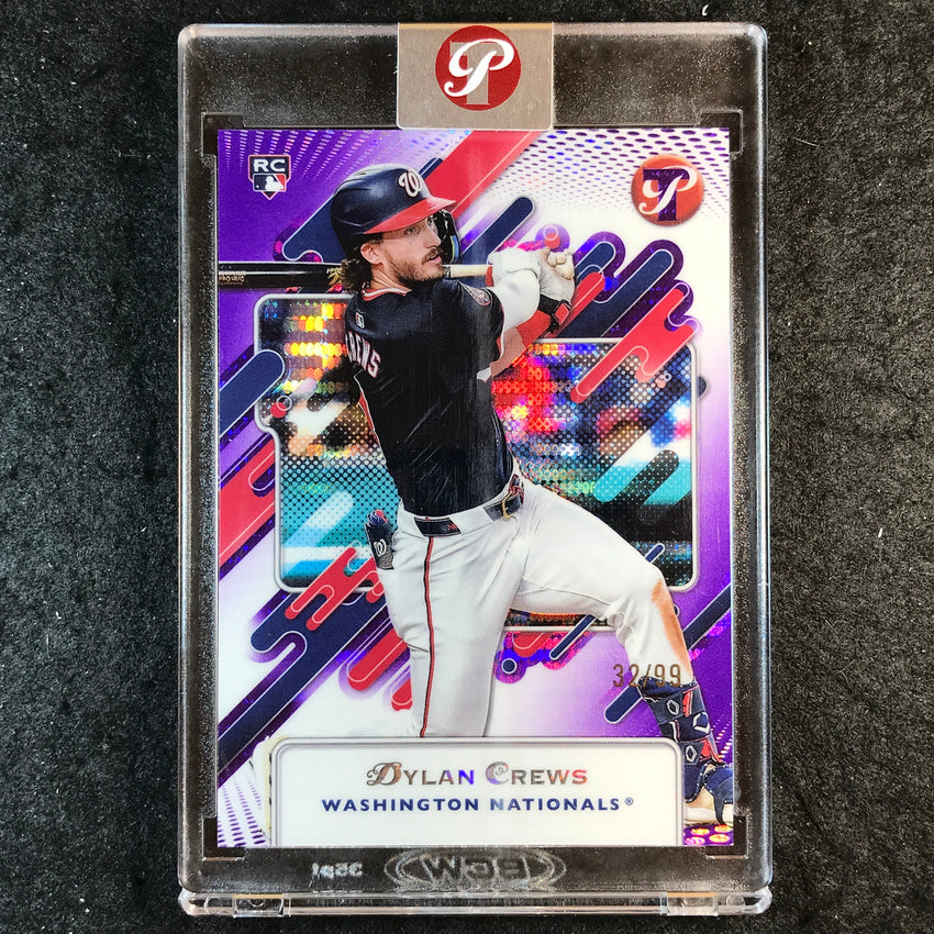2025 Topps Pristine Baseball DYLAN CREWS Rookie Pristine Purple 32/99 #38