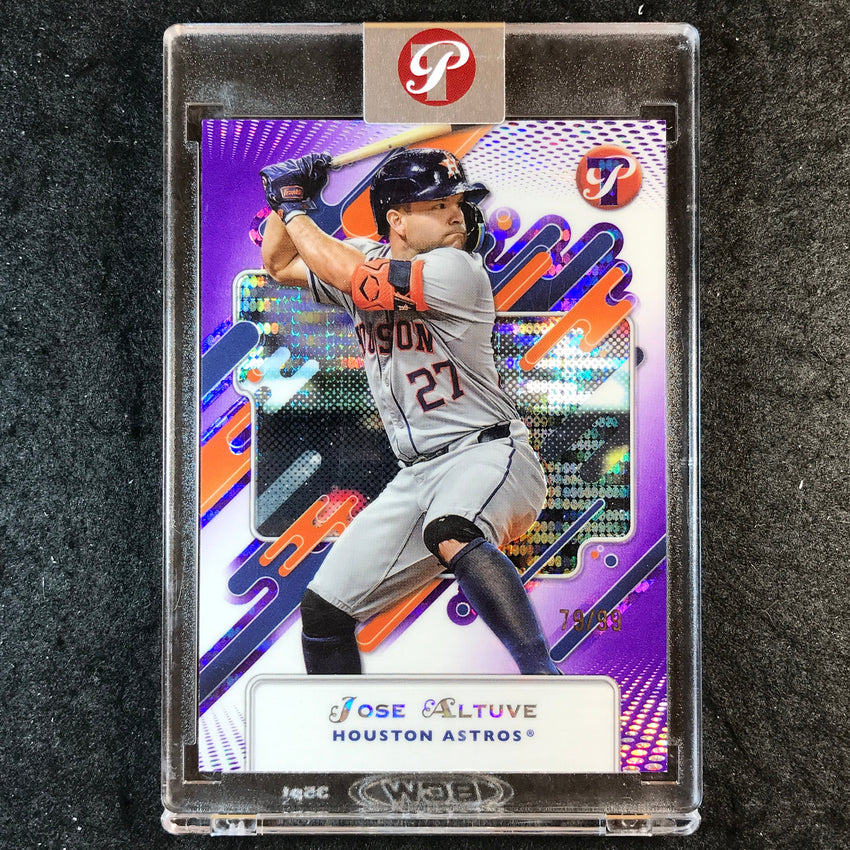 2025 Topps Pristine Baseball JOSE ALTUVE Pristine Purple 79/99 #142