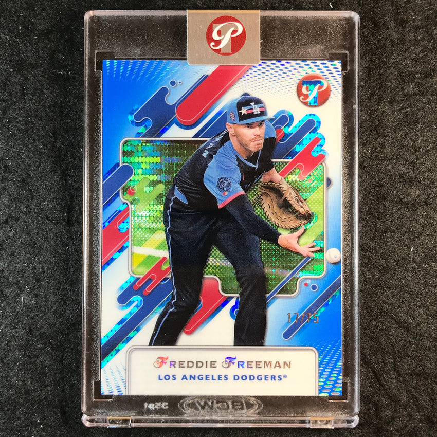 2025 Topps Pristine Baseball FREDDIE FREEMAN Pristine Blue 17/75 #276