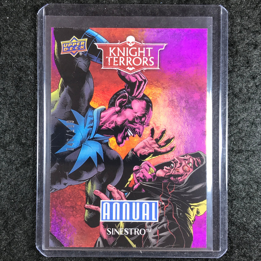 2023-24 DC Annual SINESTRO Knight Terrors Red /199 #21