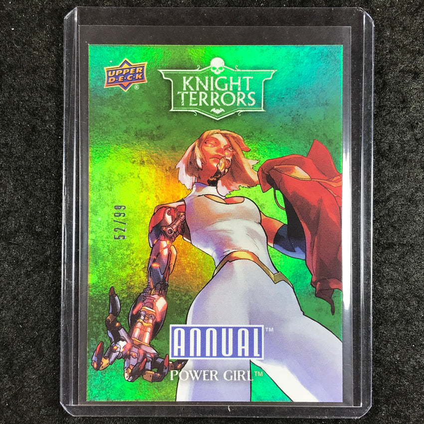 2023-24 DC Annual POWER GIRL Knight Terrors Green 52/99