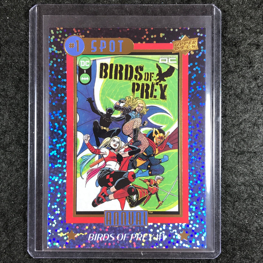 2023-24 DC Annual BIRDS OF PREY #1 Spot Sparkle 47/99 #11