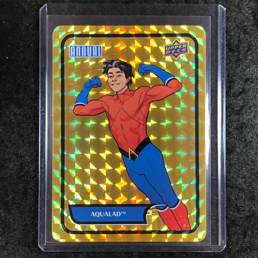 2023-24 DC Annual AQUALAD Backscatters Gold #13