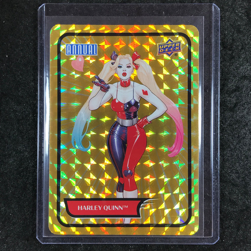2023-24 DC Annual HARLEY QUINN Backscatters Gold #16