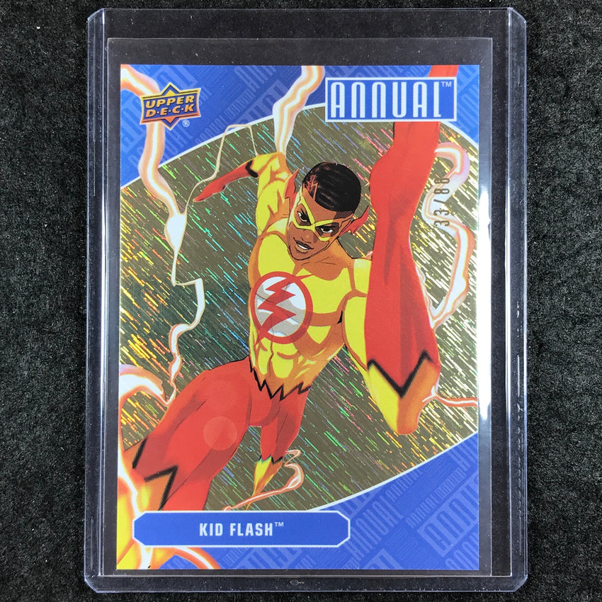 2023-24 DC Annual KID FLASH Base Gold Linearity 33/88 #81