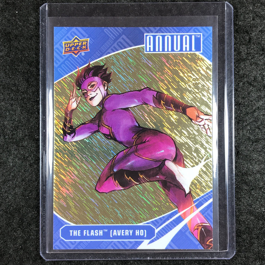 2023-24 DC Annual THE FLASH (AVERY HO) Base Gold Linearity 9/88 #88