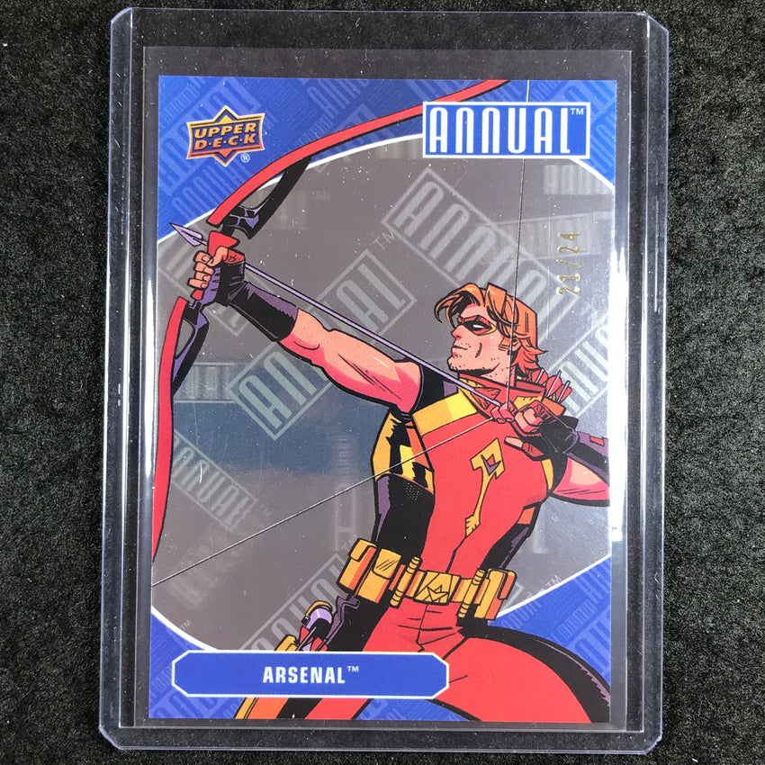 2023-24 DC Annual ARSENAL Base Hologram 21/24 #8