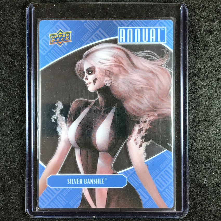 2023-24 DC Annual SILVER BANSHEE Crystal Clear Plexi /10 #91