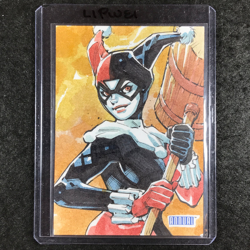 2023-24 DC Annual HARLEY QUINN Artist Sketch 1/1 LIPWEI CHANG