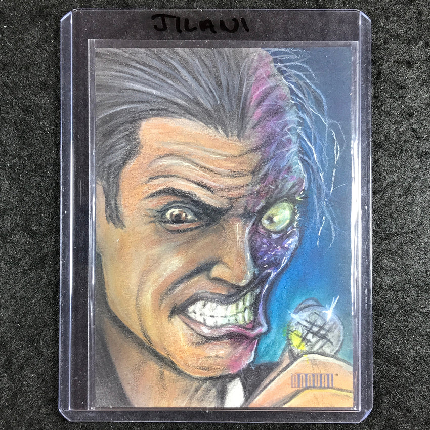 2023-24 DC Annual TWO-FACE Artist Sketch 1/1 MOHAMMAD JILANI