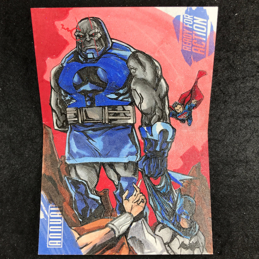 2023-24 DC Annual DARKSEID SUPERMAN BATMAN Sketch Booklet ADAM HARRIS
