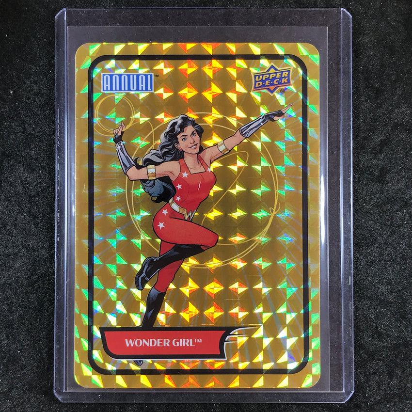2023-24 DC Annual WONDER GIRL Backscatters Gold #22