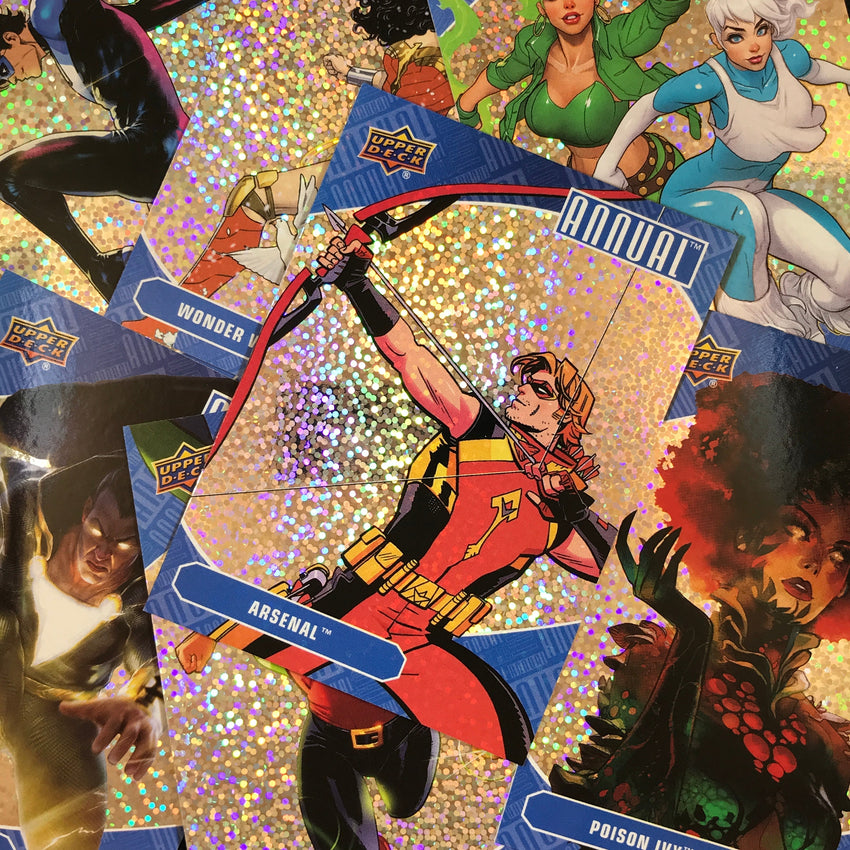 2023-24 DC Annual WONDER GIRL (CASSIE SANDSMARK) Base Silver Sparkle #98