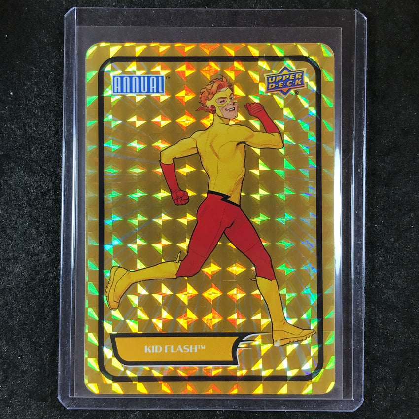 2023-24 DC Annual KID FLASH Backscatters Gold #24