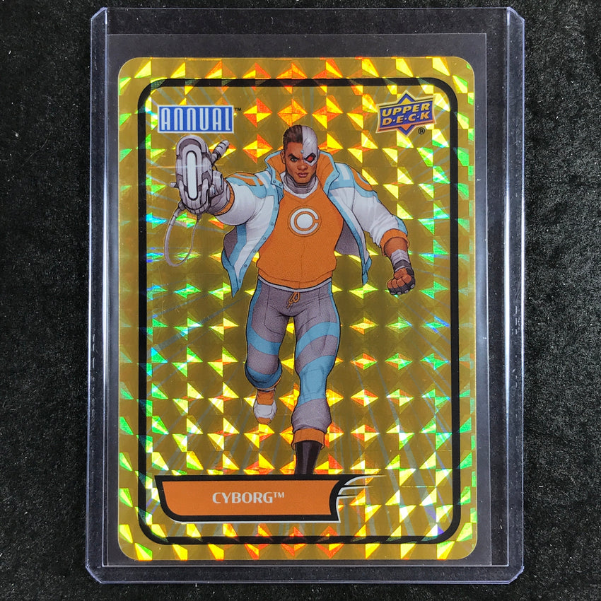 2023-24 DC Annual CYBORG Backscatters Gold #2