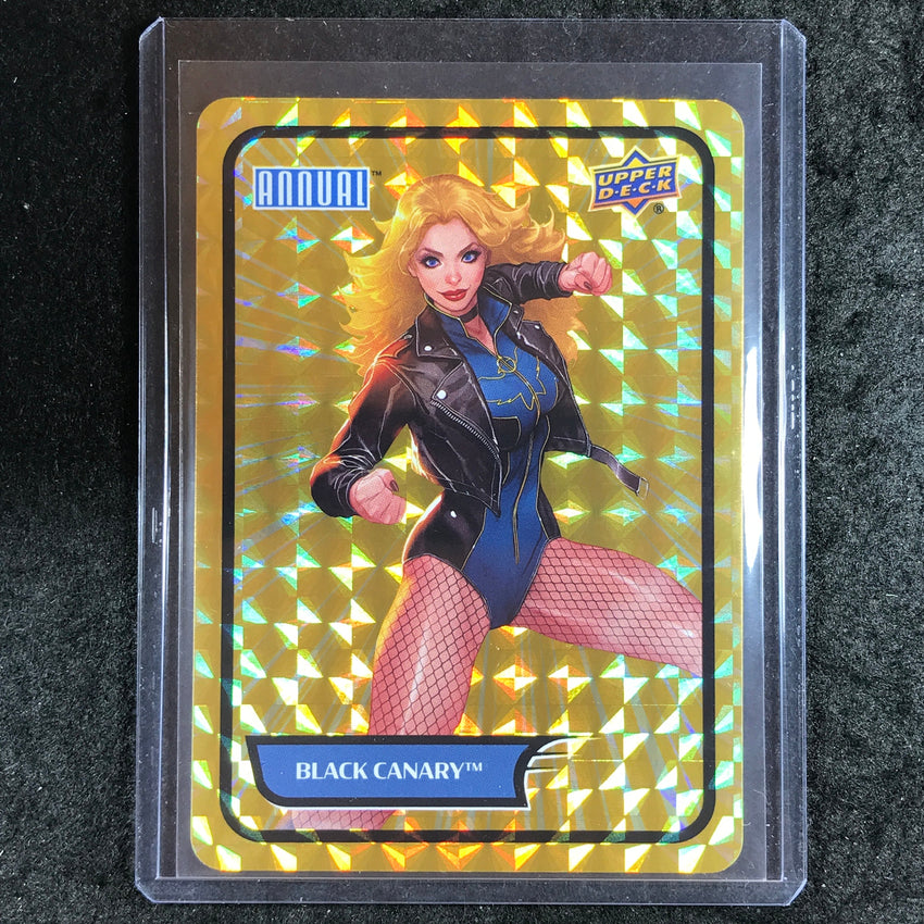 2023-24 DC Annual BLACK CANARY Backscatters Gold #6