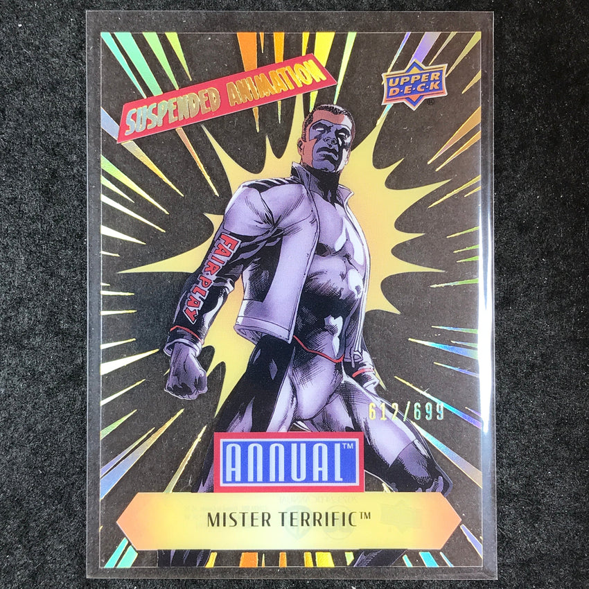 2023-24 DC Annual MISTER TERRIFIC Suspended Animation /699 #16