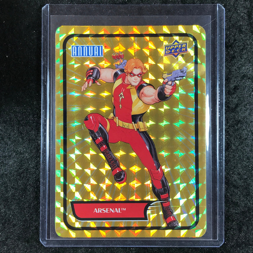 2023-24 DC Annual ARSENAL Backscatters Gold #7