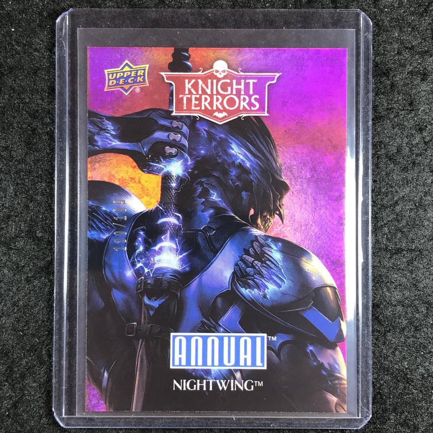 2023-24 DC Annual NIGHTWING Knight Terrors Red /199 #14