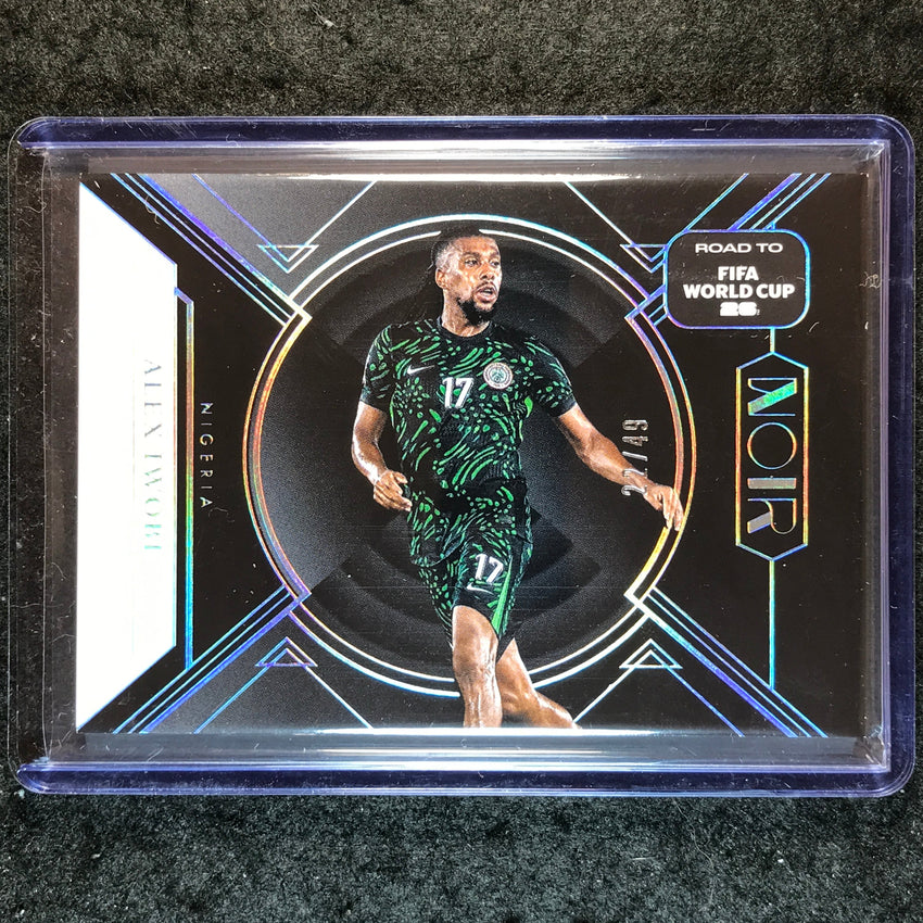 2025-26 Noir Road to FIFA World Cup ALEX IWOBI Base Silver 22/49 #137