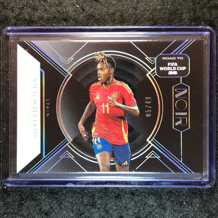2025-26 Noir Road to FIFA World Cup NICO WILLIAMS Base Silver 5/49 #157