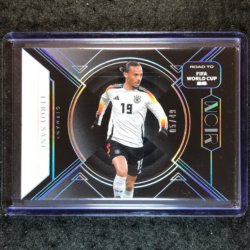 2025-26 Noir Road to FIFA World Cup LEROY SANE Base Silver 5/49 #177