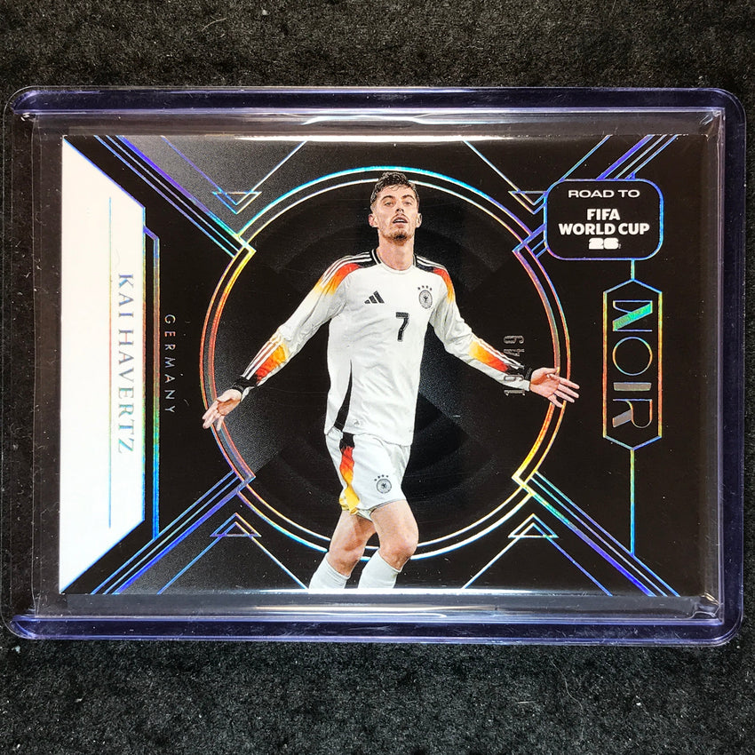 2025-26 Noir Road to FIFA World Cup KAI HAVERTZ Base Silver 19/49 #182